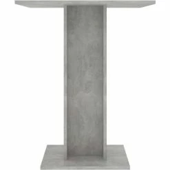 Remise ⭐ FIMEI Table De Bistro Gris Béton 60x60x75 Cm Aggloméré 💯 -Table haute Boutique 60965777 4