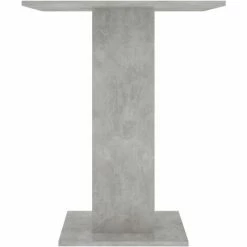 Remise ⭐ FIMEI Table De Bistro Gris Béton 60x60x75 Cm Aggloméré 💯 -Table haute Boutique 60965777 5