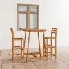 Tout neuf 💯 FIMEI Ensemble De Bar D'extérieur 3 Pcs Bois D'acacia Massif 🧨 1 Tout neuf 💯 FIMEI Ensemble De Bar D'extérieur 3 Pcs Bois D'acacia Massif 🧨 -Table haute Boutique 60969268 1
