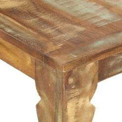 Coupon 🌟 FIMEI Table De Salle à Manger 140x70x76cm Bois De Récupération Massif 👏 -Table haute Boutique 60969681 3