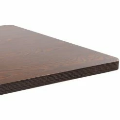 Promo ⭐ FIMEI Table De Bistro Marron Foncé 80x80 Cm MDF 😉 -Table haute Boutique 60971047 4