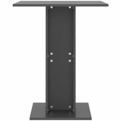 Bon marché 🔔 FIMEI Table De Bistro Gris 60x60x75 Cm Aggloméré 🥰 -Table haute Boutique 60972986 4