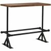 Coupon 🥰 SUPERMARKET Table De Bar Bois De Récupération Massif Marron Foncé 120x60x107 Cm 🧨 1 Coupon 🥰 SUPERMARKET Table De Bar Bois De Récupération Massif Marron Foncé 120x60x107 Cm 🧨 -Table haute Boutique 61303939 1