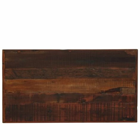 Coupon 🥰 SUPERMARKET Table De Bar Bois De Récupération Massif Marron Foncé 120x60x107 Cm 🧨 5 Coupon 🥰 SUPERMARKET Table De Bar Bois De Récupération Massif Marron Foncé 120x60x107 Cm 🧨 – Image 3