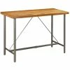 Meilleure vente ⭐ SUPERMARKET Table De Bar Teck Recyclé Massif 150 X 70 X 106 Cm 🌟 -Table haute Boutique 61303972 1