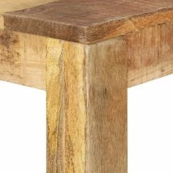 Coupon ⌛ SUPERMARKET Table De Bar 112x60x108 Cm Bois De Manguier Brut ✔️ 10 Coupon ⌛ SUPERMARKET Table De Bar 112x60x108 Cm Bois De Manguier Brut ✔️ -Table haute Boutique 61305278 4