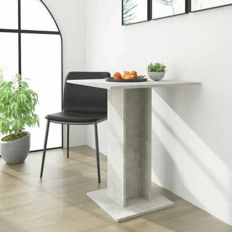 Grosses soldes 🔔 SUPERMARKET Table De Bistro 60x60x75 Cm Aggloméré Gris Béton ⌛ 3 Grosses soldes 🔔 SUPERMARKET Table De Bistro 60x60x75 Cm Aggloméré Gris Béton ⌛