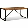 Meilleure affaire 👍 FIMEI Table De Salle à Manger Bois De Récupération Massif 180 Cm 🎁 -Table haute Boutique 61381059 1