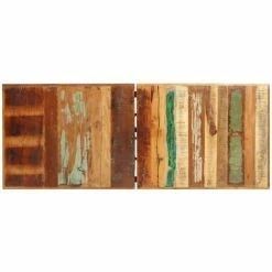 Meilleur prix ❤️ FIMEI Ensemble De Bar 9 Pcs Bois De Récupération Massif 🔔 -Table haute Boutique 61383635 4