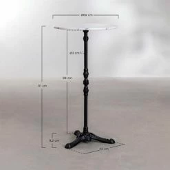 Bon marché 🔥 Table Haute De Bar En Marbre Lupin Slim Design SKLUM Marbre NOIR - NOIR Vert 🥰 11 Bon marché 🔥 Table Haute De Bar En Marbre Lupin Slim Design SKLUM Marbre NOIR - NOIR Vert 🥰 -Table haute Boutique 61422830 5