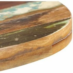 Promo 🤩 TRUE DEAL Table De Bistro Carrée Ø60x110 Cm Bois De Récupération Massif 💯 -Table haute Boutique 61819759 3