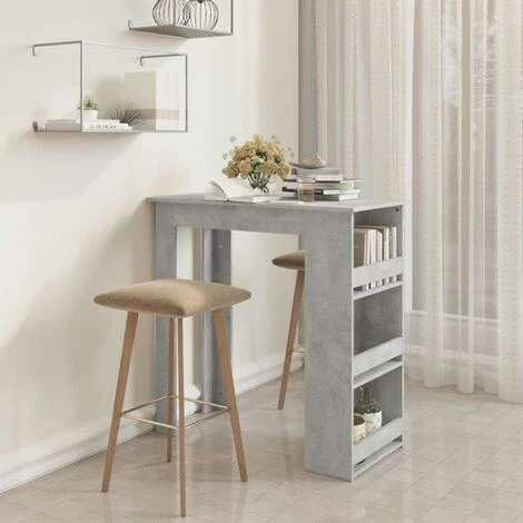 Les meilleures critiques de ✔️ SUPERMARKET Table De Bar à étagère De Rangement Gris Béton 102x50x103,5 Cm 🌟 3 Les meilleures critiques de ✔️ SUPERMARKET Table De Bar à étagère De Rangement Gris Béton 102x50x103,5 Cm 🌟