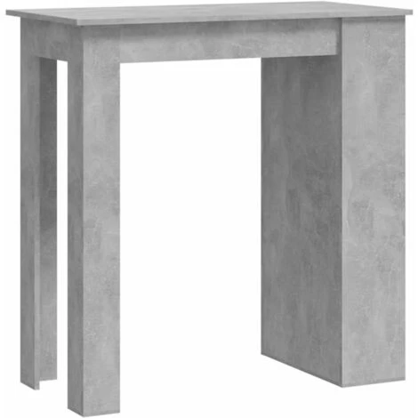 Les meilleures critiques de ✔️ SUPERMARKET Table De Bar à étagère De Rangement Gris Béton 102x50x103,5 Cm 🌟 4 Les meilleures critiques de ✔️ SUPERMARKET Table De Bar à étagère De Rangement Gris Béton 102x50x103,5 Cm 🌟 – Image 2