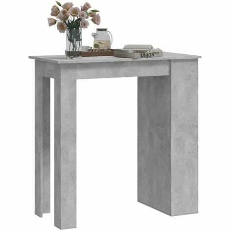 Les meilleures critiques de ✔️ SUPERMARKET Table De Bar à étagère De Rangement Gris Béton 102x50x103,5 Cm 🌟 6 Les meilleures critiques de ✔️ SUPERMARKET Table De Bar à étagère De Rangement Gris Béton 102x50x103,5 Cm 🌟 – Image 4