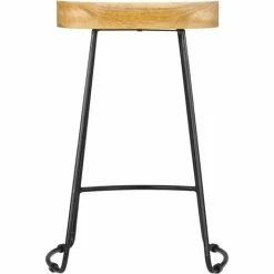 Promo ⌛ SUPERMARKET Tabourets De Bar Gavin 2 Pcs Bois De Manguier Massif SUHB-247837 🎉 -Table haute Boutique 63651241 4
