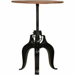 De gros 👏 SUPERMARKET Table De Bar Bois De Récupération Massif 75 X (76-110) Cm 🔔 -Table haute Boutique 63652146 2