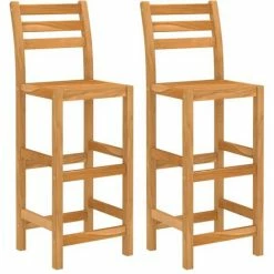 Sortie 🛒 SUPERMARKET Ensemble De Bar D'extérieur 3 Pcs Bois D'acacia Massif ✨ -Table haute Boutique 63658453 4