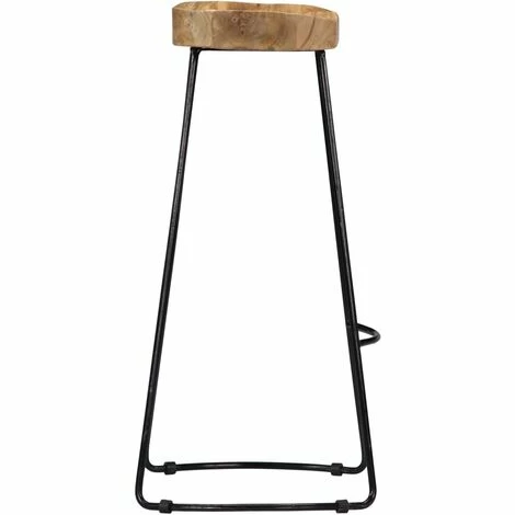 Nouveau ⌛ SUPERMARKET Tabourets De Bar Gavin 2 Pcs Bois De Manguier Massif SUHB-247838 ❤️ 7 Nouveau ⌛ SUPERMARKET Tabourets De Bar Gavin 2 Pcs Bois De Manguier Massif SUHB-247838 ❤️ – Image 5