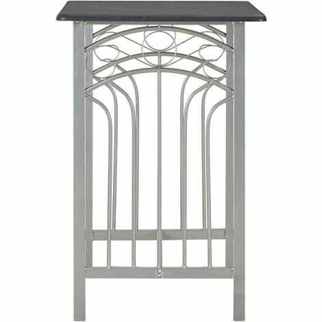 Top 10 ⌛ SUPERMARKET Ensemble De Bar 3 Pcs Bois Et Acier Noir 👍 6 Top 10 ⌛ SUPERMARKET Ensemble De Bar 3 Pcs Bois Et Acier Noir 👍 – Image 4