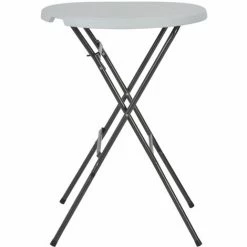 Budget 🧨 SUPERMARKET Table De Bar Pliante Blanc 80 X 110 Cm PEHD 👍 8 Budget 🧨 SUPERMARKET Table De Bar Pliante Blanc 80 X 110 Cm PEHD 👍 -Table haute Boutique 63675794 2