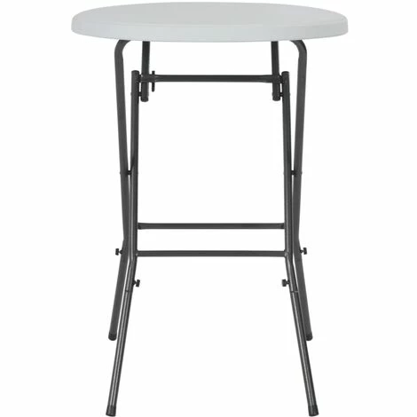 Budget 🧨 SUPERMARKET Table De Bar Pliante Blanc 80 X 110 Cm PEHD 👍 5 Budget 🧨 SUPERMARKET Table De Bar Pliante Blanc 80 X 110 Cm PEHD 👍 – Image 3