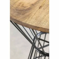 Coupon 💯 Table Haute De Bar Ronde Bienny (Ø62 Cm) SKLUM - Noir 🛒 -Table haute Boutique 64178519 4