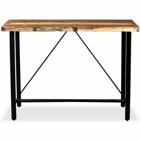 Les meilleures critiques de ❤️ FUHUIDATRADING Ensemble De Bar 5 Pcs Bois De Récupération Massif 👏 5 Les meilleures critiques de ❤️ FUHUIDATRADING Ensemble De Bar 5 Pcs Bois De Récupération Massif 👏 – Image 3