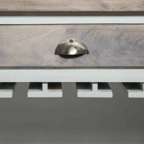 Bon marché 👏 EASY Meuble Bar 1tir Aleria, Blanc 😀 4 Bon marché 👏 EASY Meuble Bar 1tir Aleria, Blanc 😀 – Image 2