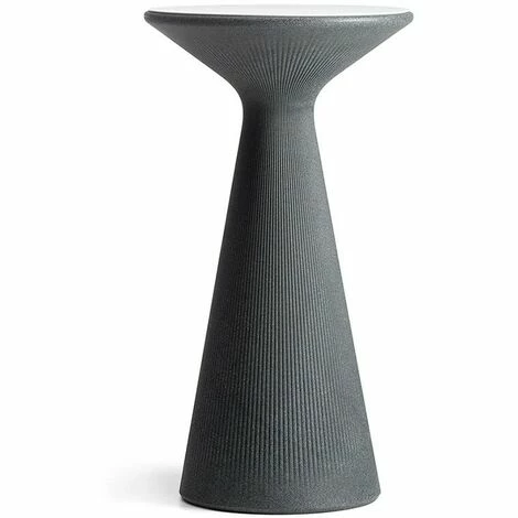 Vente flash ⌛ PLUST Table D'appoint Haute Ronde 111cm Pour Tabourets De Bar Extérieur Design Moderne Fade T2-H Plus | Couleur: Gris Foncé - Couleur De La Table: Blanc ✨ 5 Vente flash ⌛ PLUST Table D'appoint Haute Ronde 111cm Pour Tabourets De Bar Extérieur Design Moderne Fade T2-H Plus | Couleur: Gris Foncé - Couleur De La Table: Blanc ✨ – Image 3