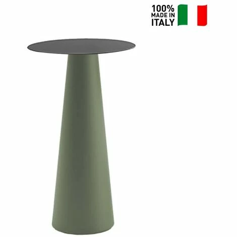 Meilleur prix 🔥 PLUST Table D'appoint Haute Ronde Pour Tabourets De Bar Diamètre 60cm Design Moderne Fura T1-H | Couleur: Vert Foncé - Couleur De La Table: Noir ❤️ 4 Meilleur prix 🔥 PLUST Table D'appoint Haute Ronde Pour Tabourets De Bar Diamètre 60cm Design Moderne Fura T1-H | Couleur: Vert Foncé - Couleur De La Table: Noir ❤️ – Image 2