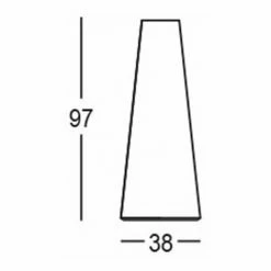 Remise 🤩 PLUST Table Haute Rectangulaire Pour Tabourets Design Intérieur Extérieur Fura T2-H | Couleur: Beige - Taille: 120 X 60 Cm ❤️ -Table haute Boutique 65878206 3