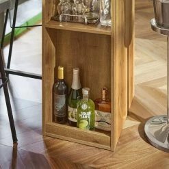 Les meilleures critiques de ⌛ SoBuy FWT97-PF Table De Bar, Table Haute, Table à Manger, Table Pour Cuisine, Salle à Manger, Salon Avec Supports Pour Verres Et Bouteilles, Étagère Et 2 Compartiments ⌛ -Table haute Boutique 65894134 4