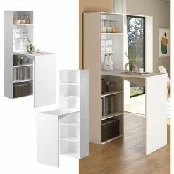 Nouveau 😀 Mange-debout „Lukas" Blanc Vicco 🔥 -Table haute Boutique 66209312 2