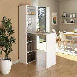 Nouveau 😀 Mange-debout „Lukas" Blanc Vicco 🔥 -Table haute Boutique 66209312 4