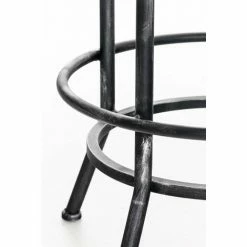 Offres 🥰 DéCOSHOP26 Table Haute Bistrot Style Industriel Hauteur Réglable Argenté Vieilli - Argentéer 😍 -Table haute Boutique 6742020 4