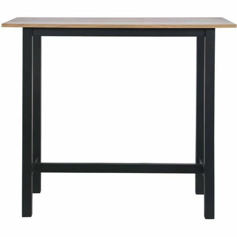 Vente flash ✔️ AUTRES KALI Table De Bar Placage Chene Avec Piétement En Acacia Massif - L 120 X P 60 X H 105 Cm 🔥 3 Vente flash ✔️ AUTRES KALI Table De Bar Placage Chene Avec Piétement En Acacia Massif - L 120 X P 60 X H 105 Cm 🔥