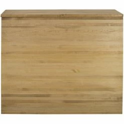 Meilleure affaire 🎁 BOX FURNITURE Comptoir Icub Style Industriel 120x30x110 Blanc – Vieilli - Blanc 💯 -Table haute Boutique 68415206 4