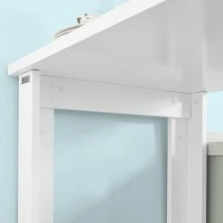 Meilleure vente 👏 Table Haute De Bar Mange-debout Cuisine Avec Rangements– Blanc FWT17-W SoBuy® 💯 10 Meilleure vente 👏 Table Haute De Bar Mange-debout Cuisine Avec Rangements– Blanc FWT17-W SoBuy® 💯 -Table haute Boutique 8039502 4