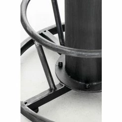 Nouveau ❤️ DéCOSHOP26 Table Haute Table De Bar Style Industriel Hauteur Réglable Repose-pieds Argenté - Argentéer 💯 9 Nouveau ❤️ DéCOSHOP26 Table Haute Table De Bar Style Industriel Hauteur Réglable Repose-pieds Argenté - Argentéer 💯 -Table haute Boutique 9577728 4